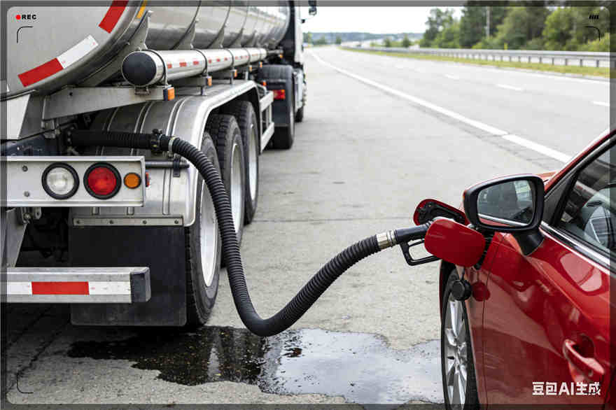 涪城区汽车救援送水案例